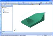 КОМПАС-3D V13 SP1. Редактирование грани выравниванием полюсов