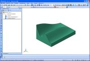 КОМПАС-3D V13 SP1. Редактирование грани перемещением полюсов со сглаживанием