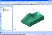 КОМПАС-3D V13 SP1. Редактирование грани перемещением полюсов