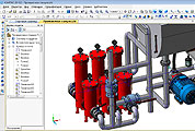 КОМПАС-3D V12: строим промывочную станцию